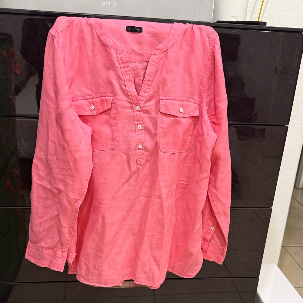 Talbots Pink Blouse